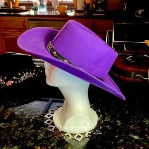 Corral West | Accessories | Little Joe Purple 0 Wool Western  display picture 3